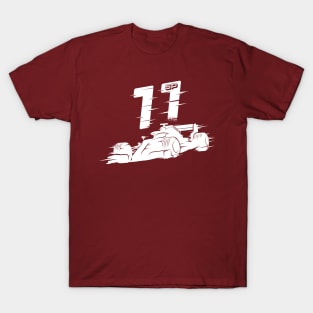 We Race On! 11 [White] T-Shirt